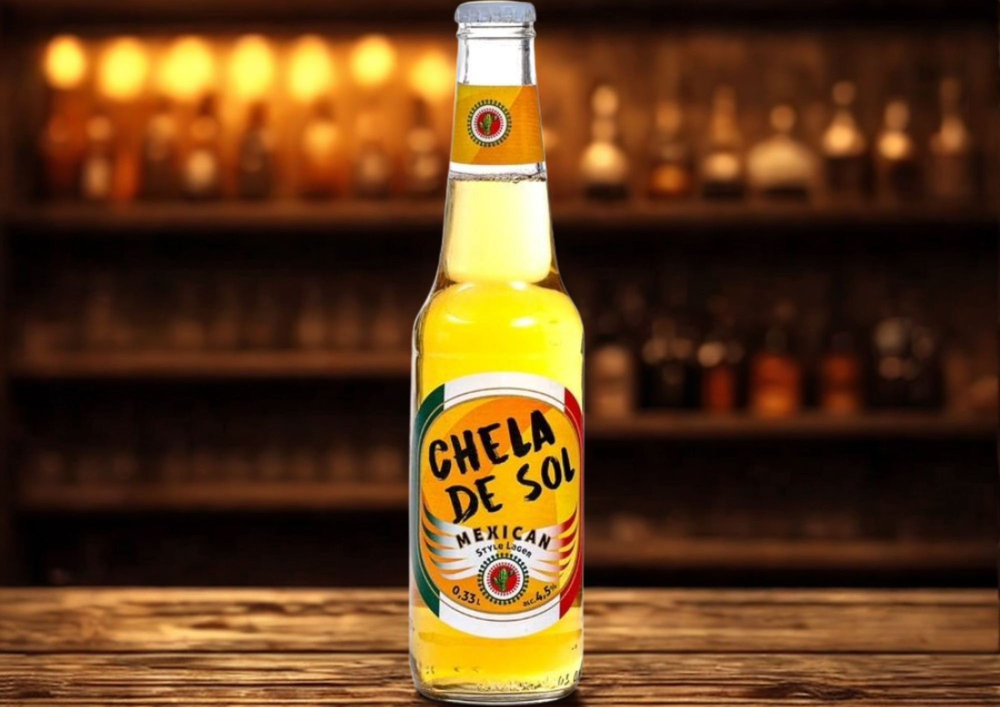 Chela de Sol 330 ml botella