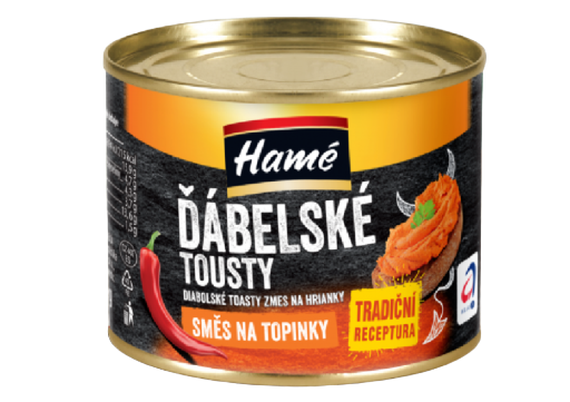 Pastica para Tostadas a la diabla, conserva de carne 180g HAMÉ