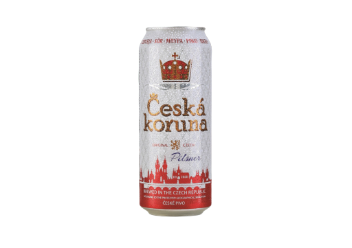 Original Czech Pilsner Czech Koruna lata de 500 ml
