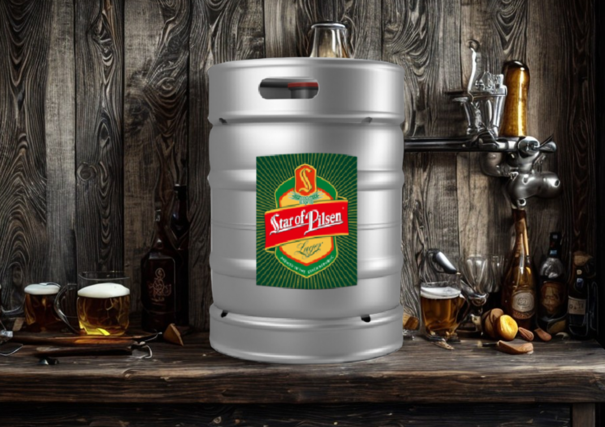 Campamento premium checo original Estrella de Pilsen