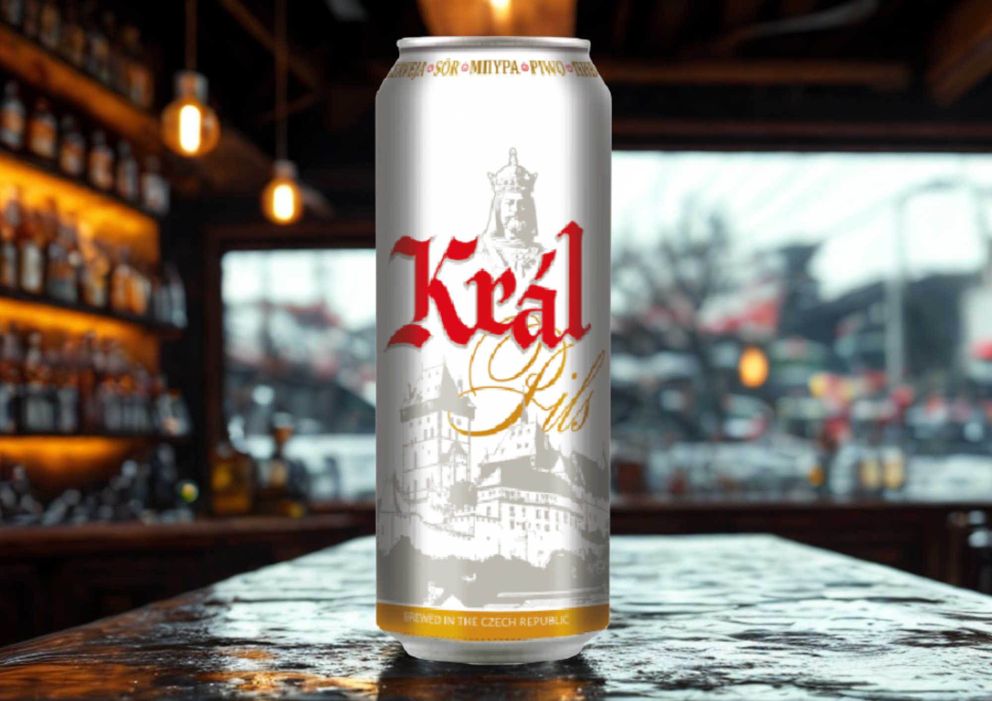 Pils rubias King Pils lata 500 ml