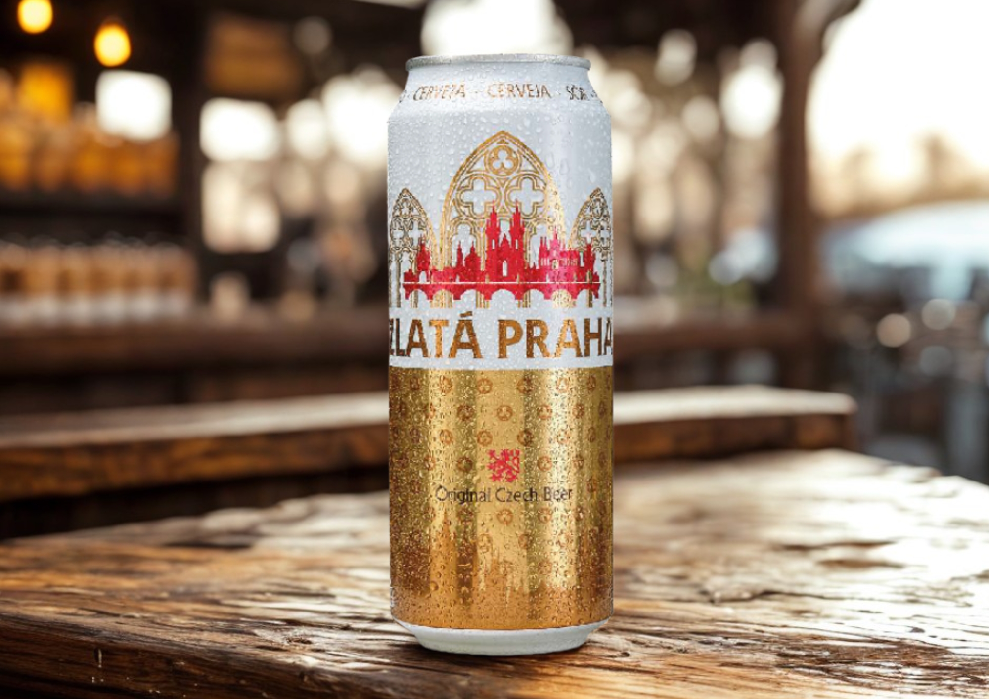 Blond pils Zlatá Praha lata 500 ml