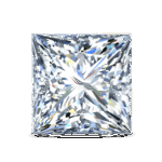 Princess-cut diamond
