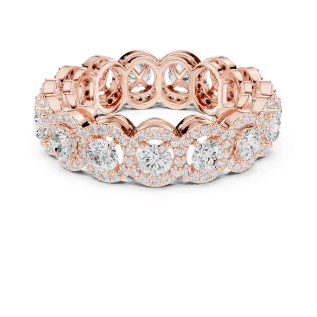 Rose Gold Diamond Eternity Ring