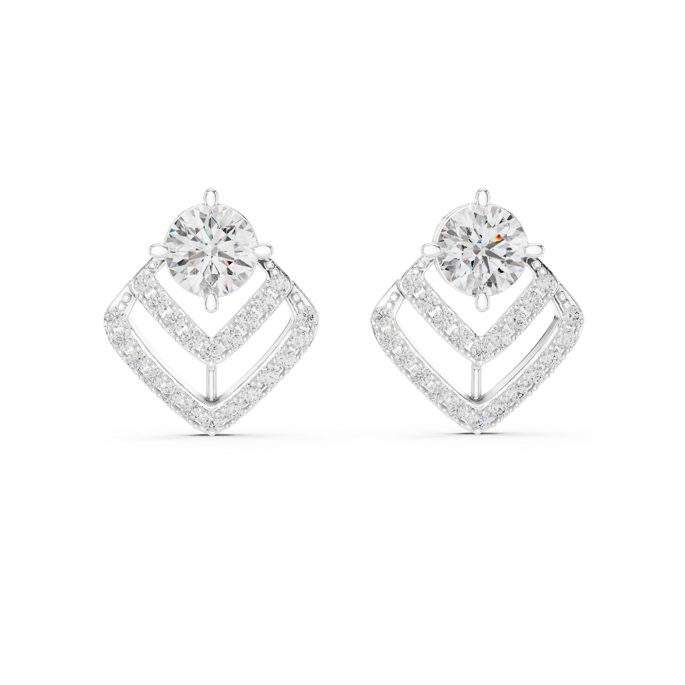 Diamond Stud Earrings