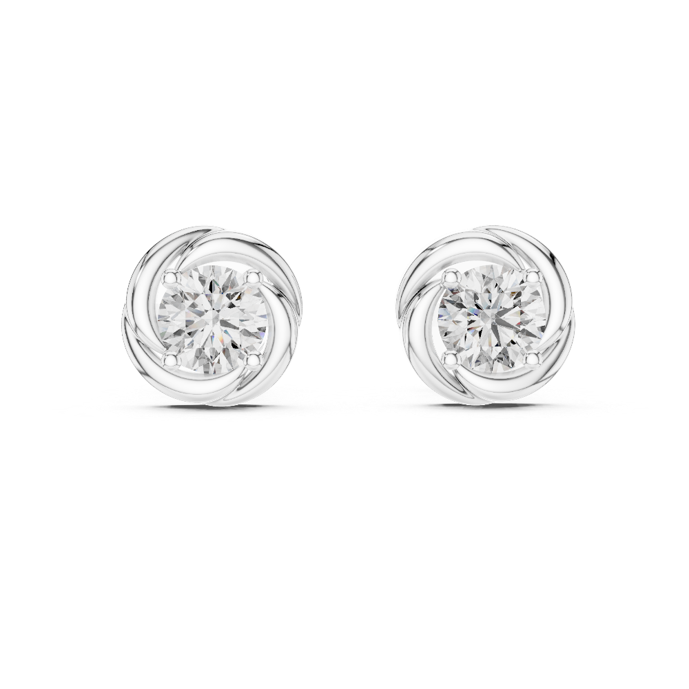 Diamond Stud Earrings