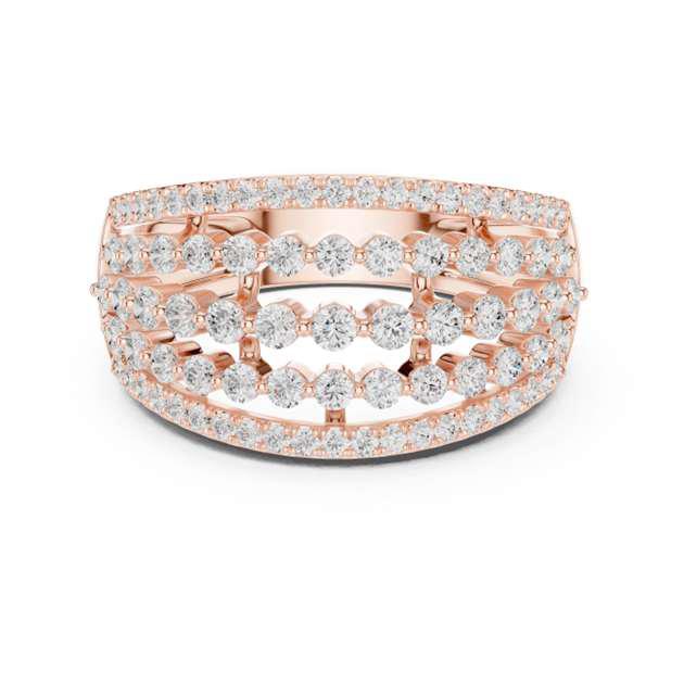 Rose Gold Diamond Ring