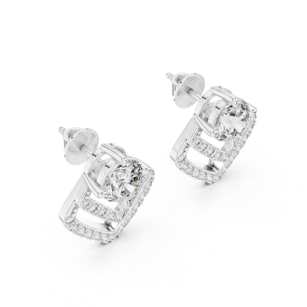 Diamond Stud Earrings
