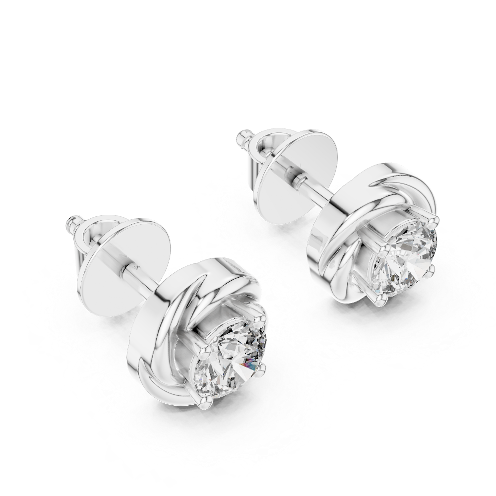 Diamond Stud Earrings