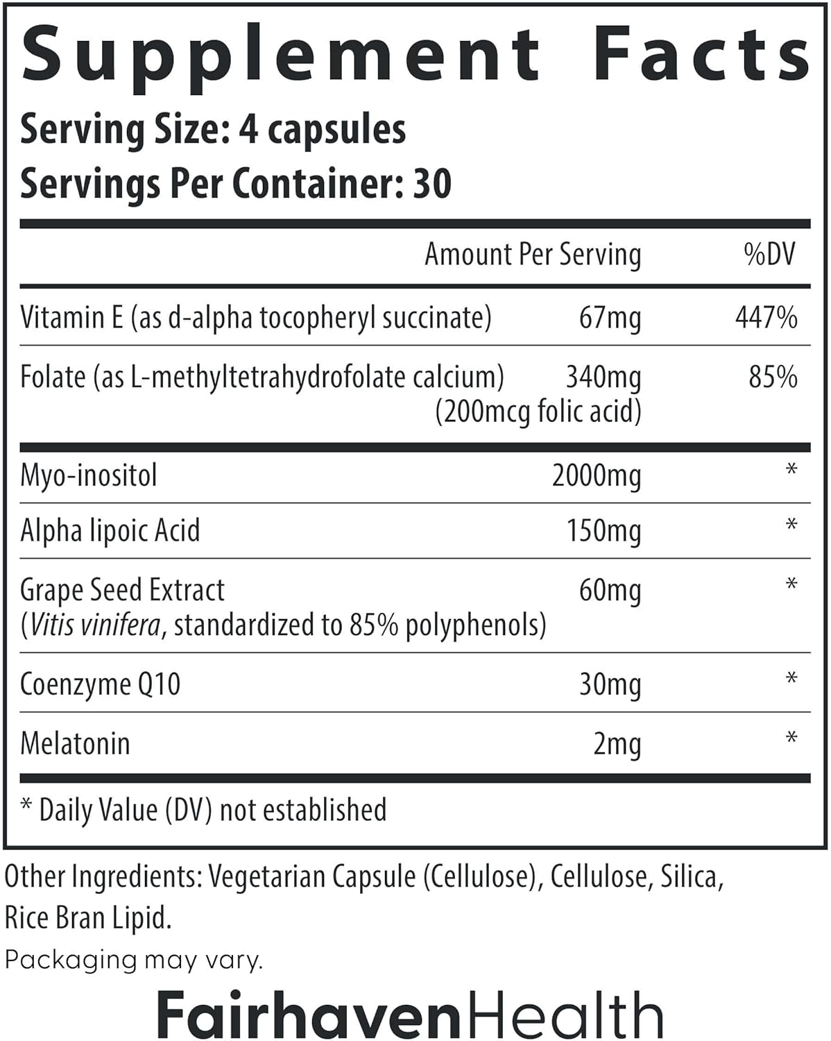 Ovaboost Fertility Supplements for Women 