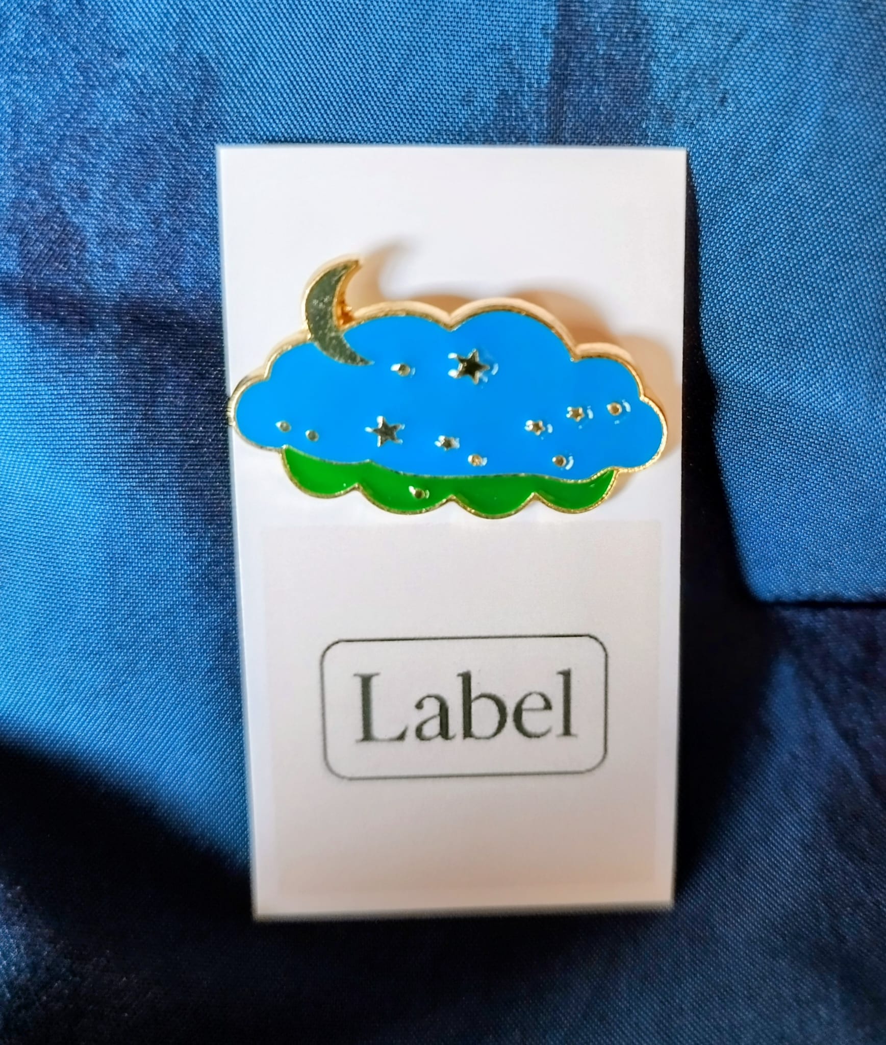 Pin de nube nocturna