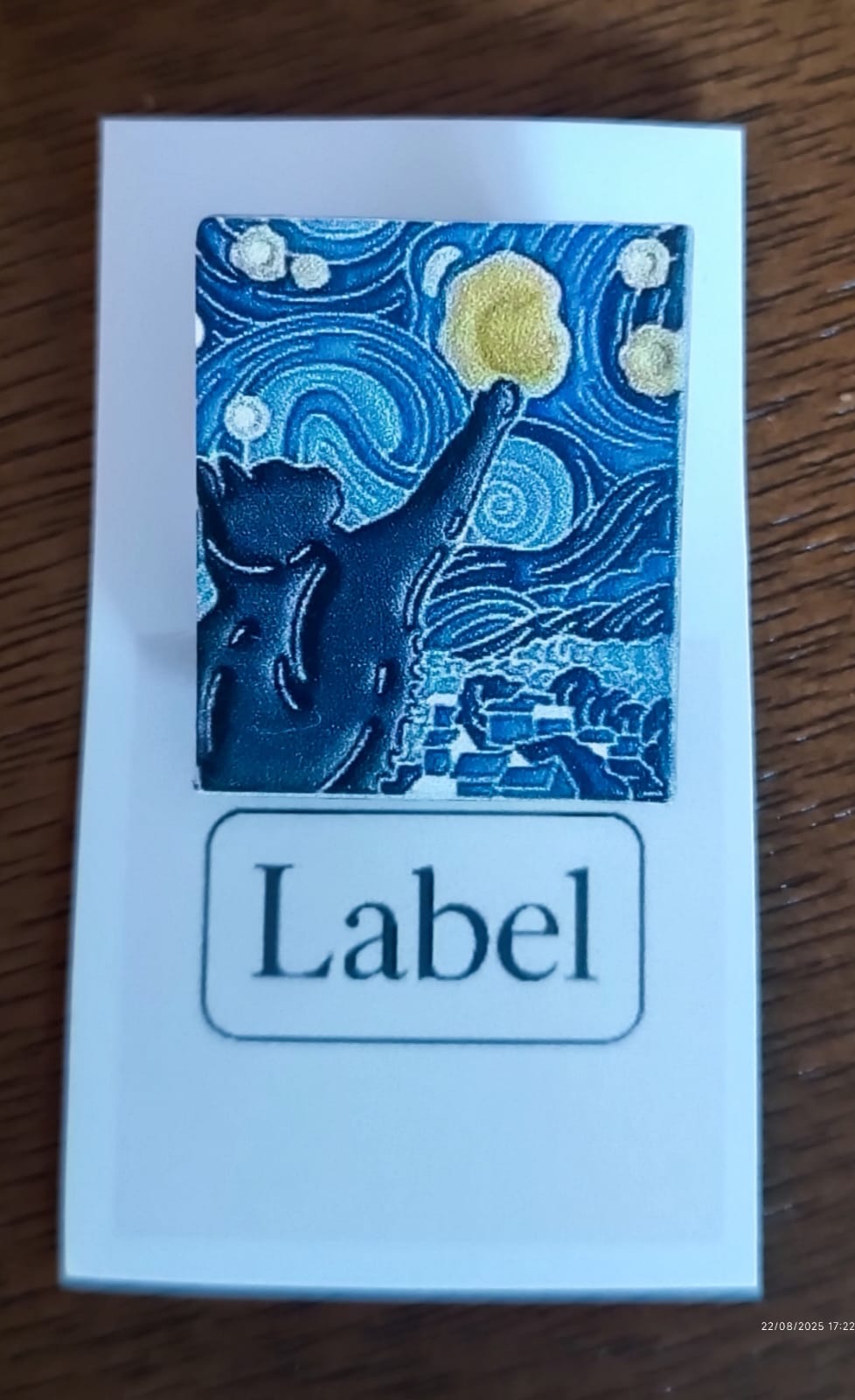 Broche de arte moderno