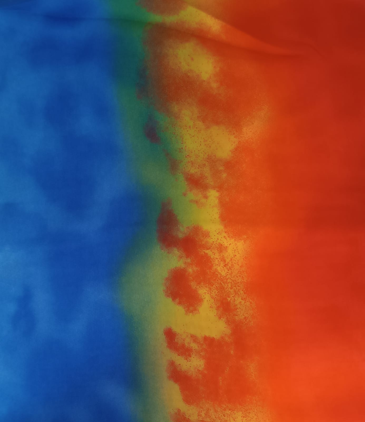 Pañuelo de seda multicolor