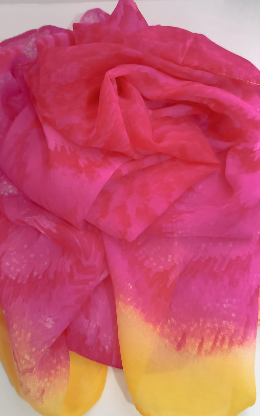 Pañuelo de seda degradado