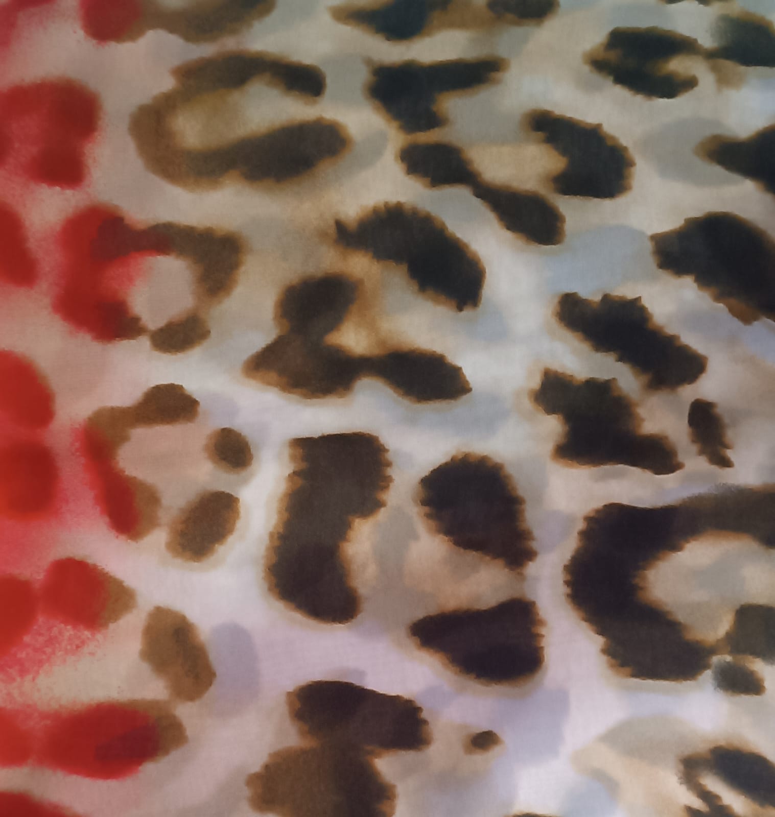 Pañuelo de seda multicolor