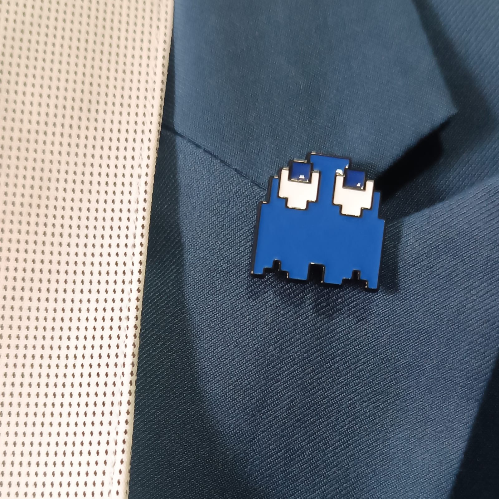 Broche Pac-Man Pixelado Set Completo