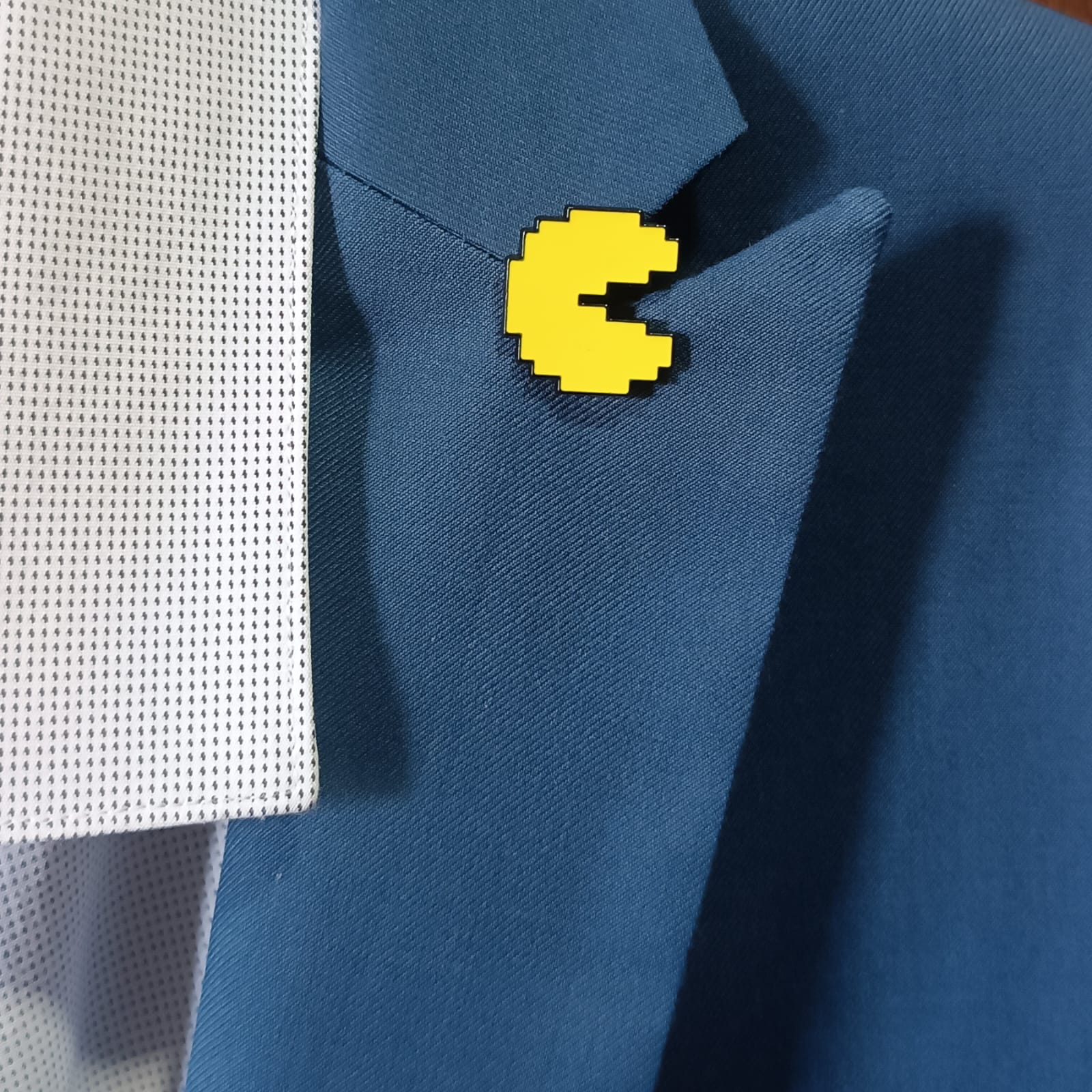 Broche Pac-Man Pixelado Set Completo