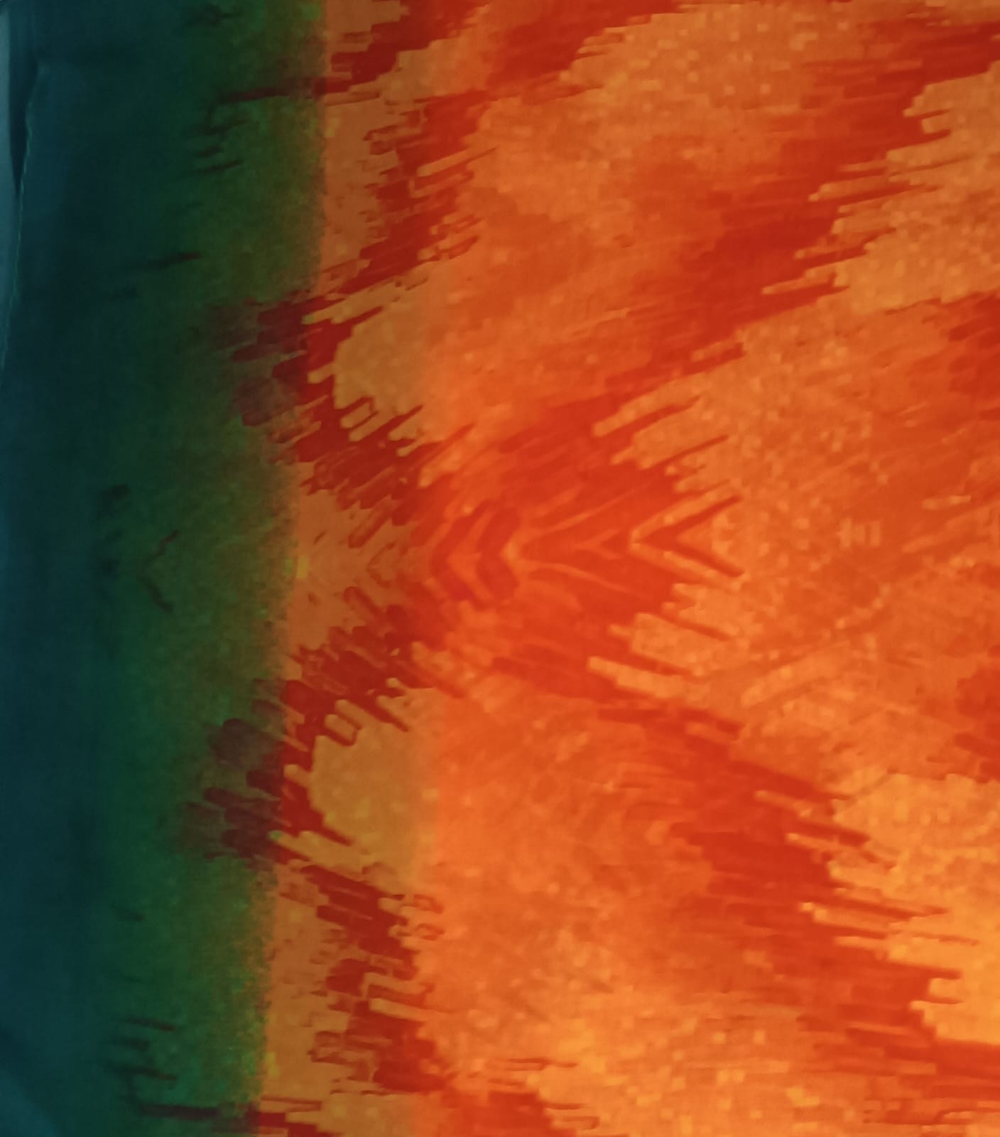 Pañuelo de seda multicolor