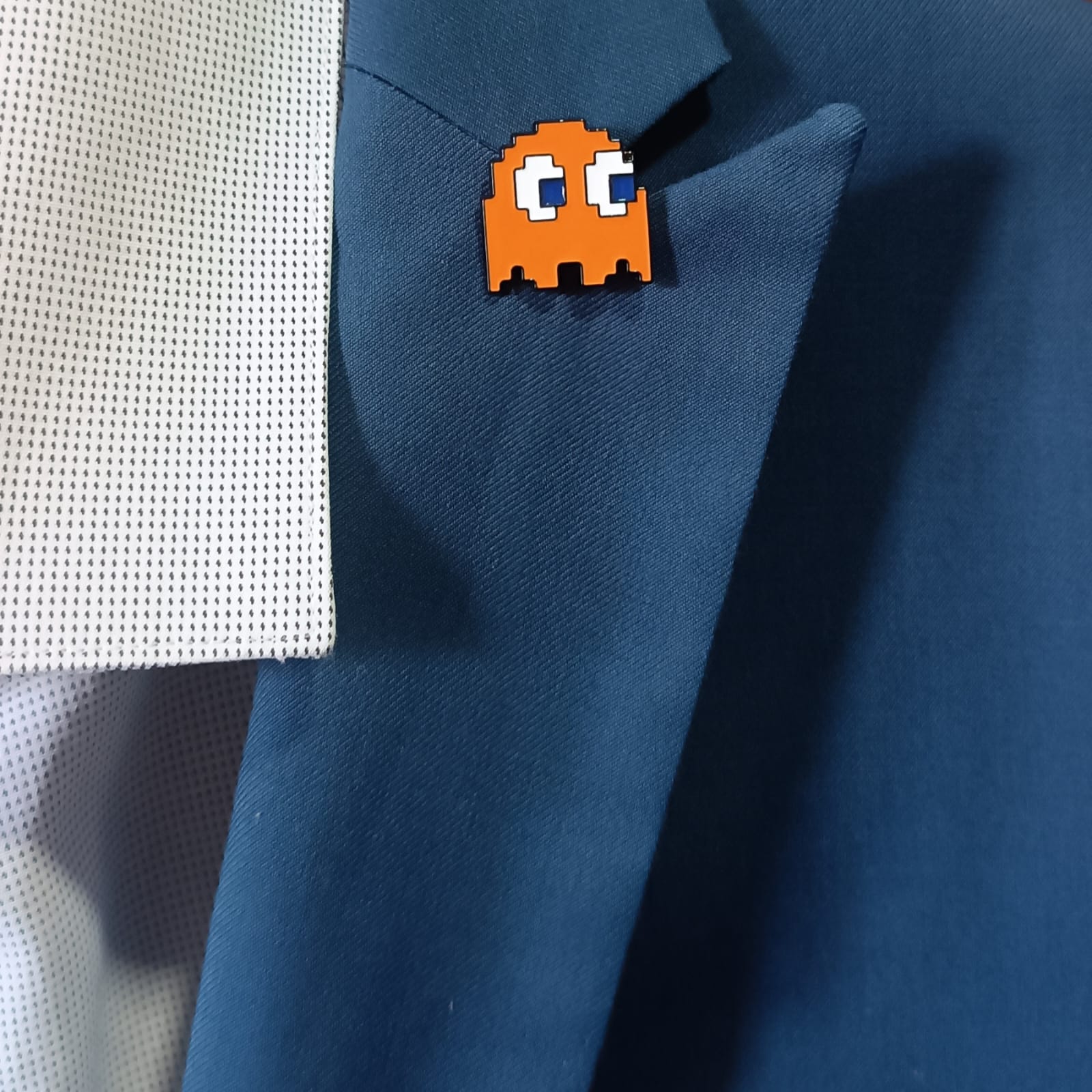 Broche Pac-Man Pixelado Set Completo
