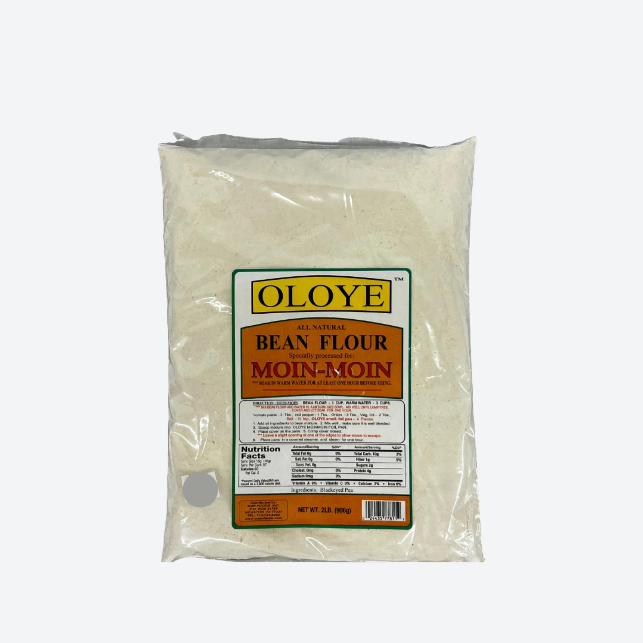 Oloye Bean Flour Moin-Moin
