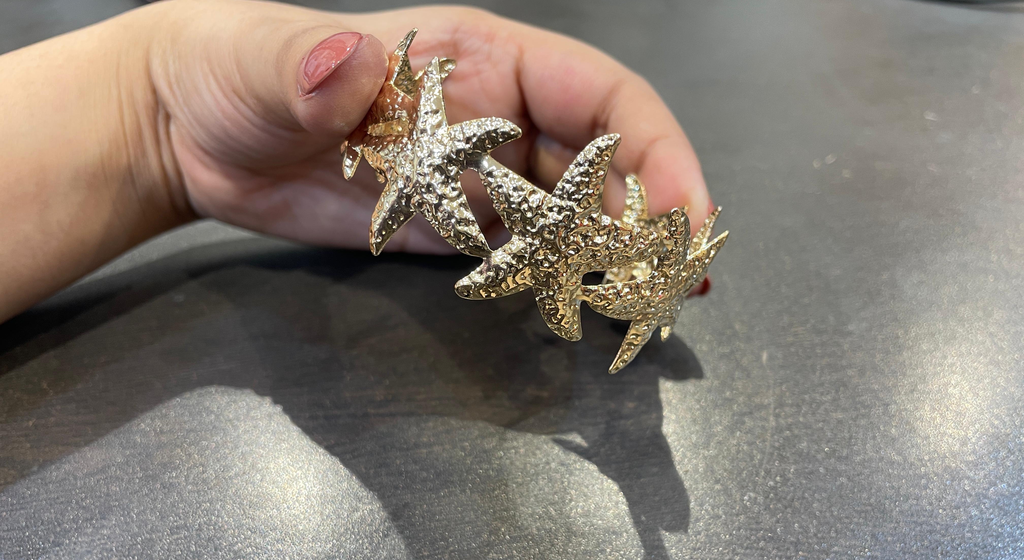 Gold Starfish Bracelet
