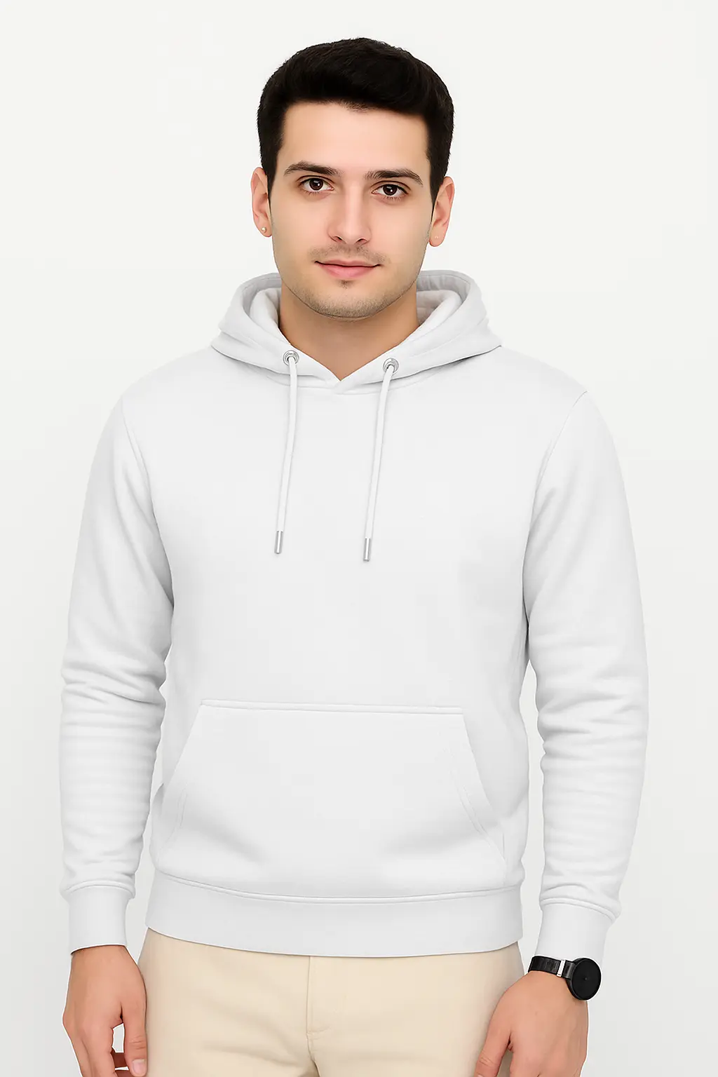 Classic White Hoodie