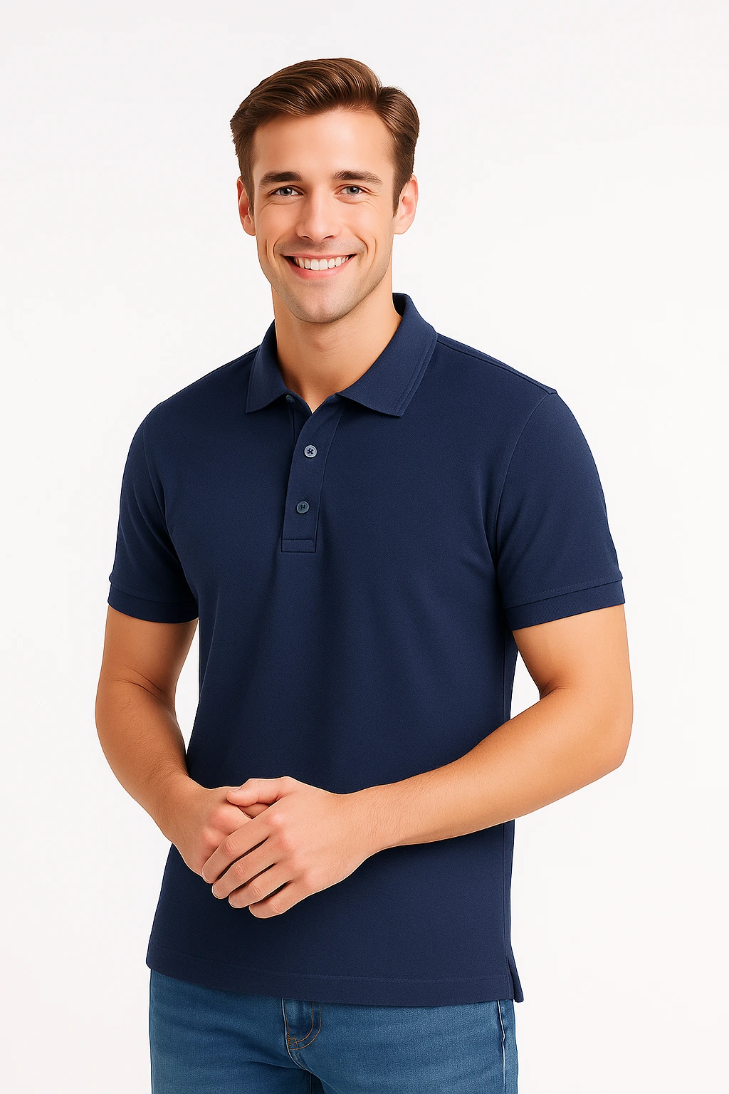 Classic Navy Polo Shirt