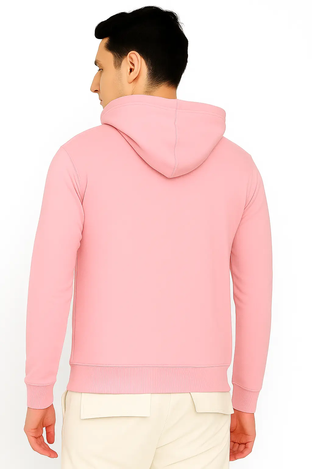  Men's Pink Hoodie