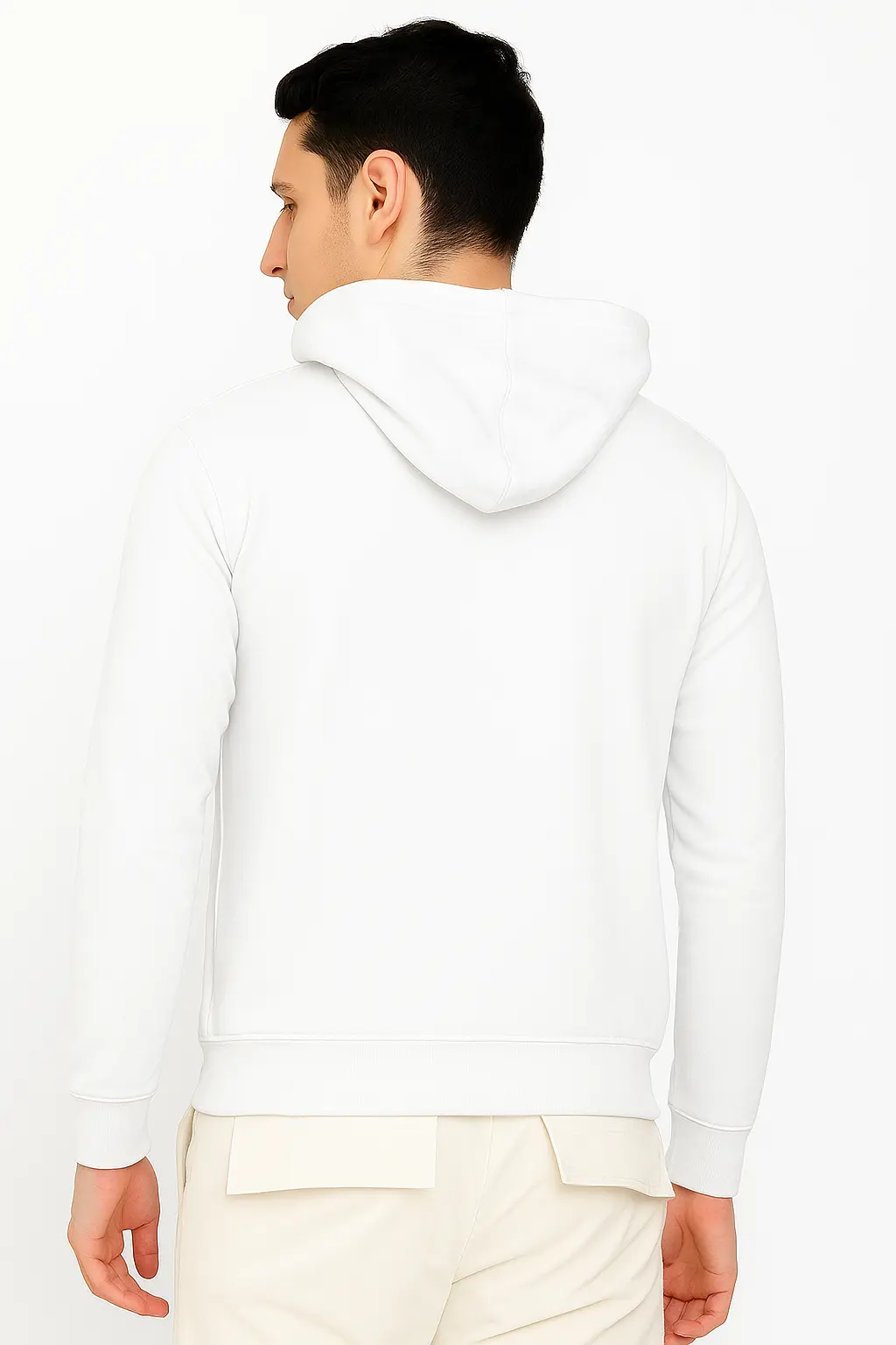 Classic White Hoodie