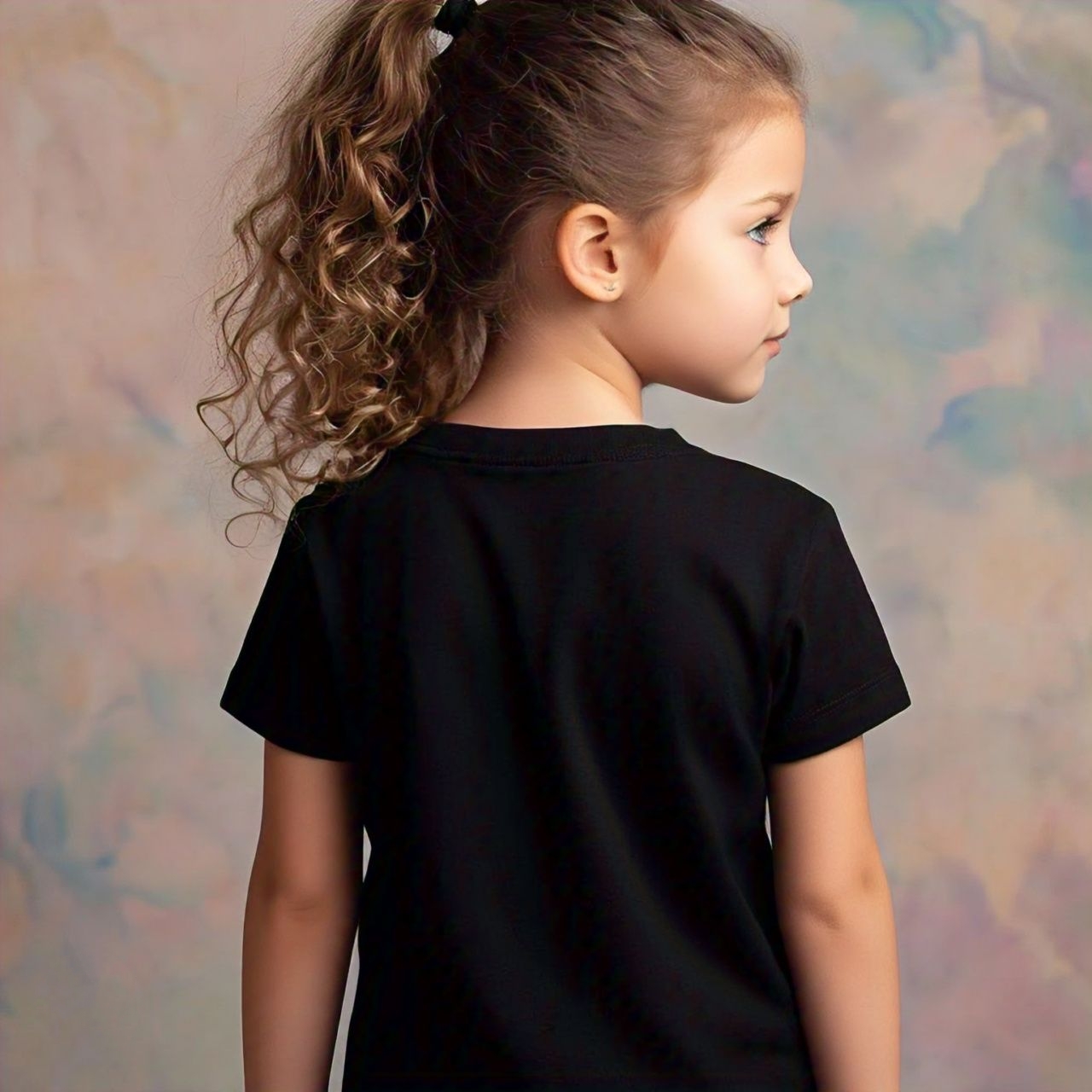 Girls Cotton Cartoon Printed T-Shirt Minnie Mouse