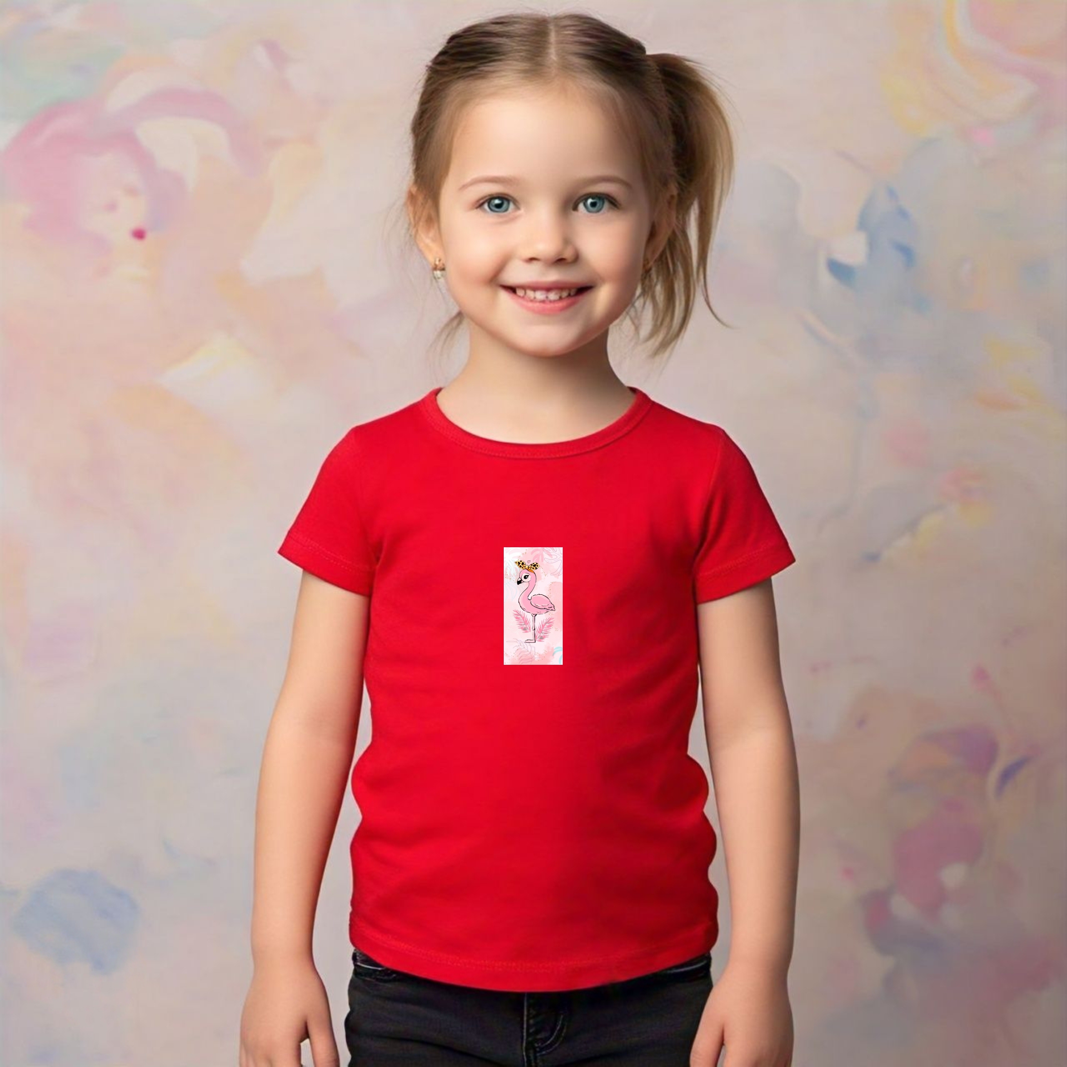 Girls Cotton Cartoon Printed T-Shirt Minnie Mouse