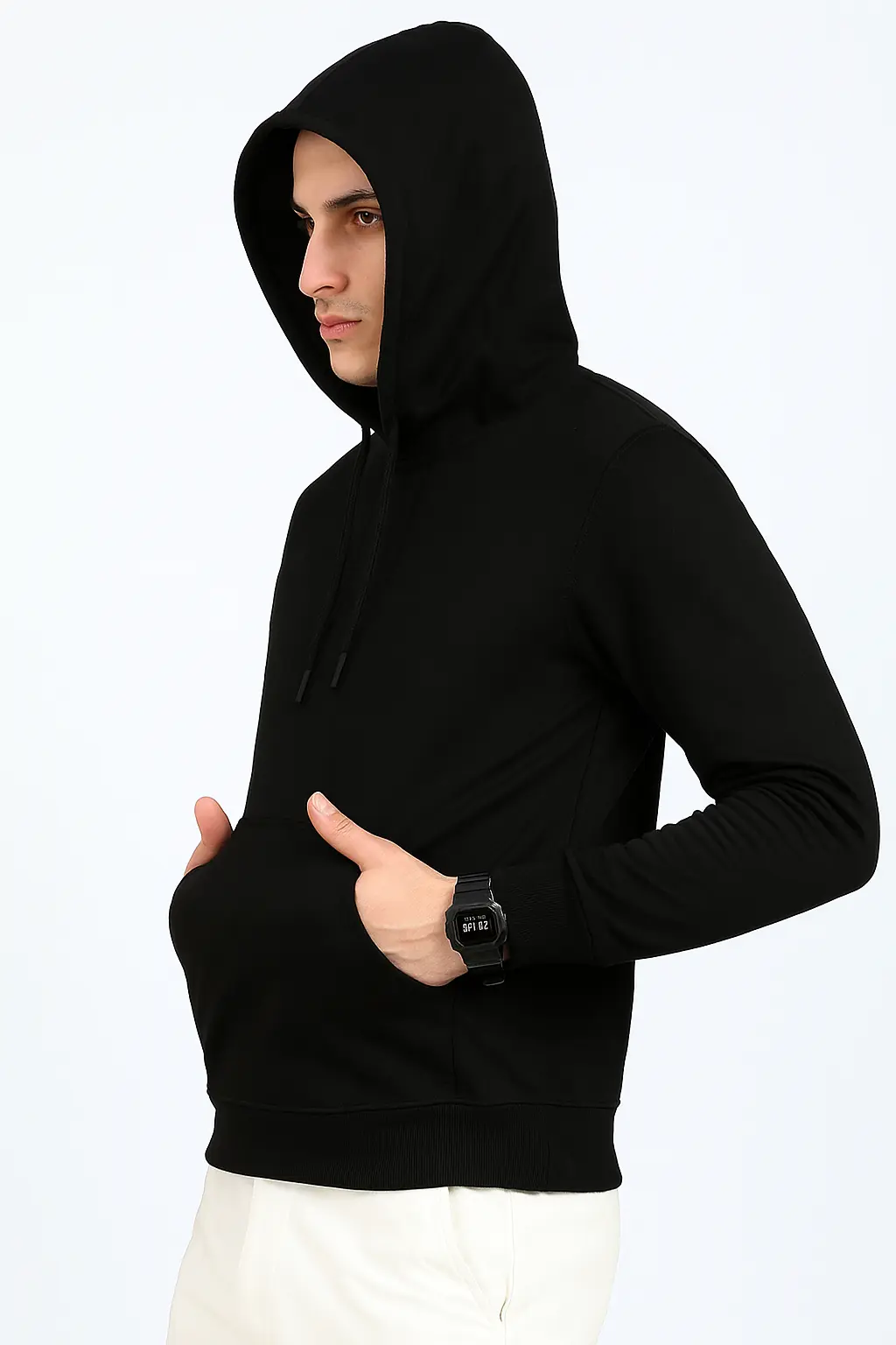Men's Black Hoodie