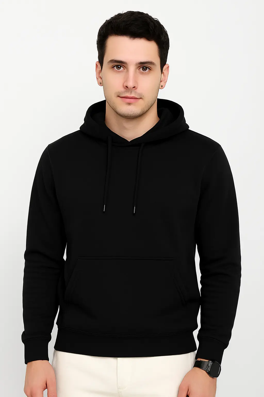 Men's Black Hoodie