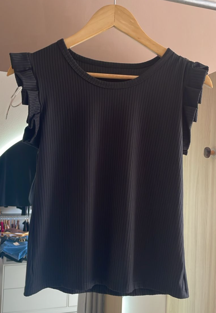 BLUSA CANELADA