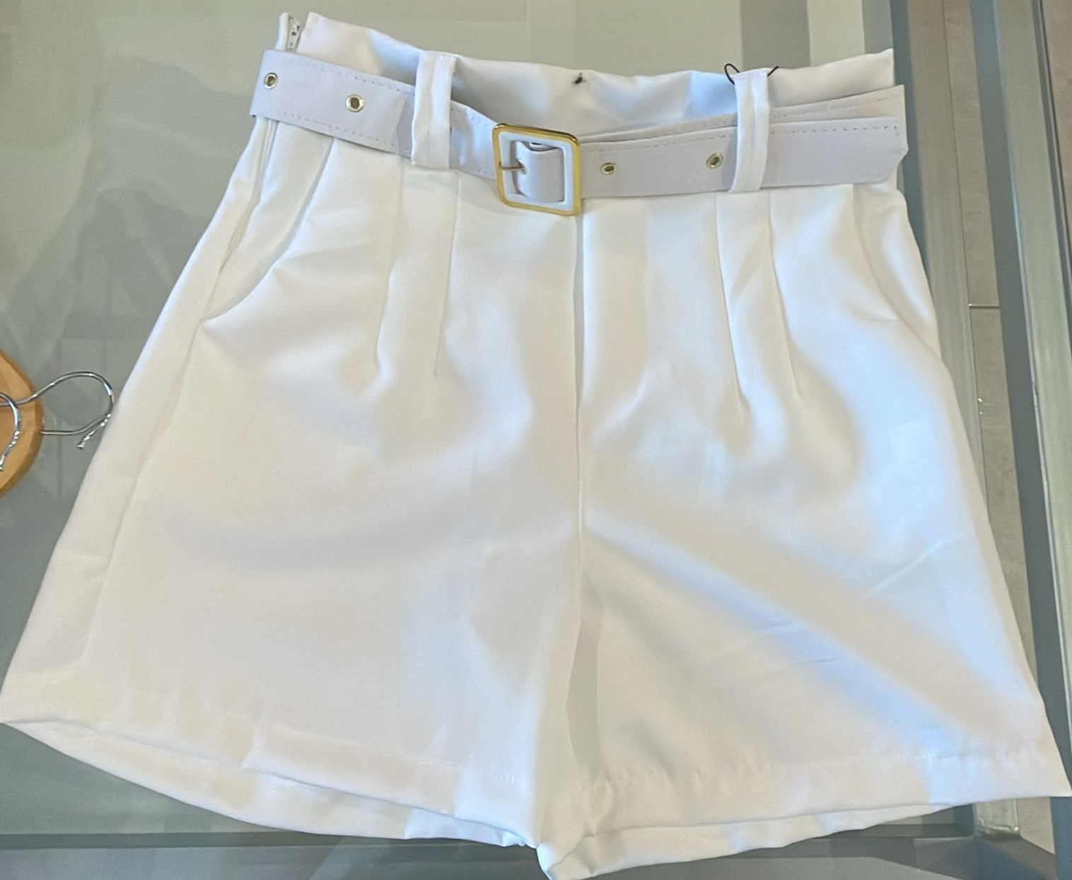 SHORT ALFAIATARIA CINTO