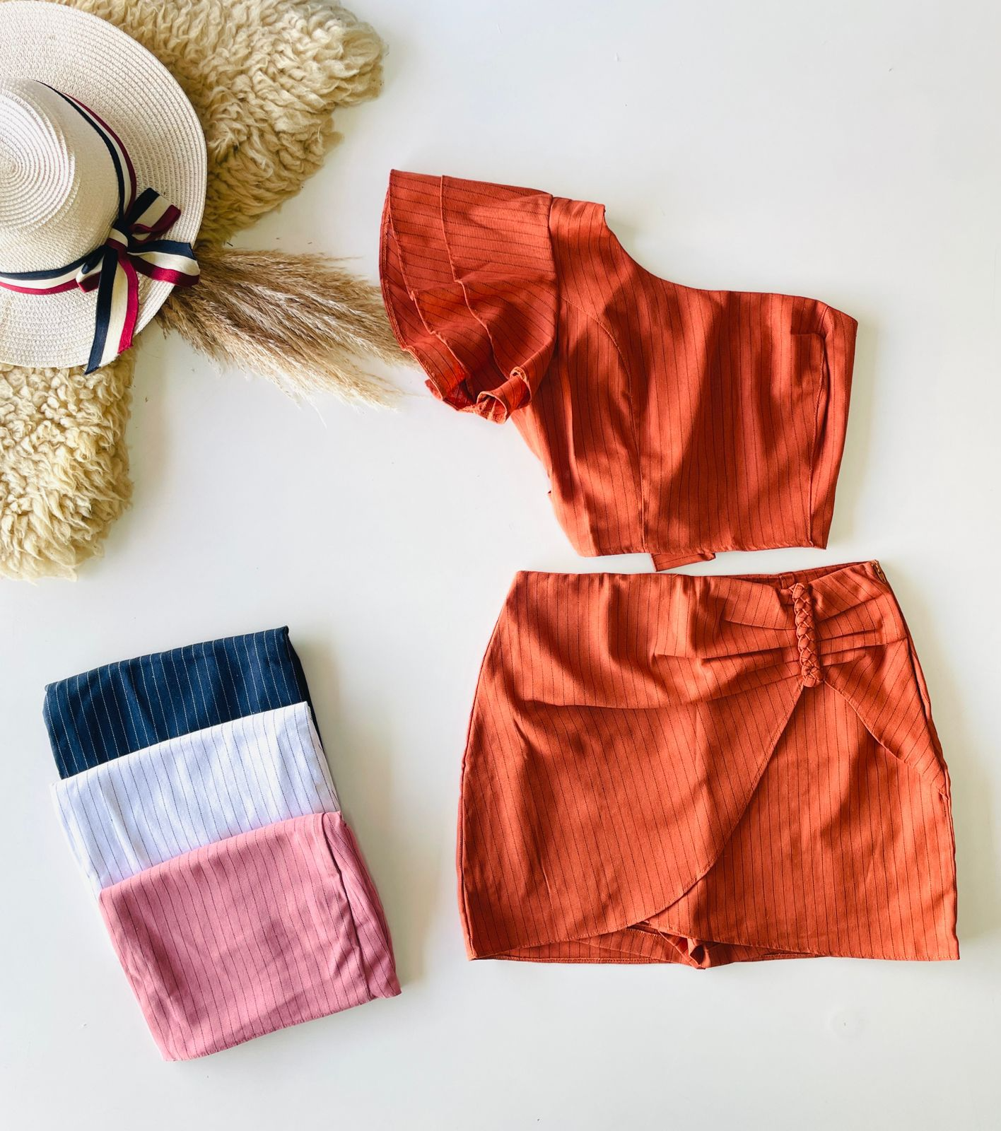 CONJUNTO LINHO LISTRADO