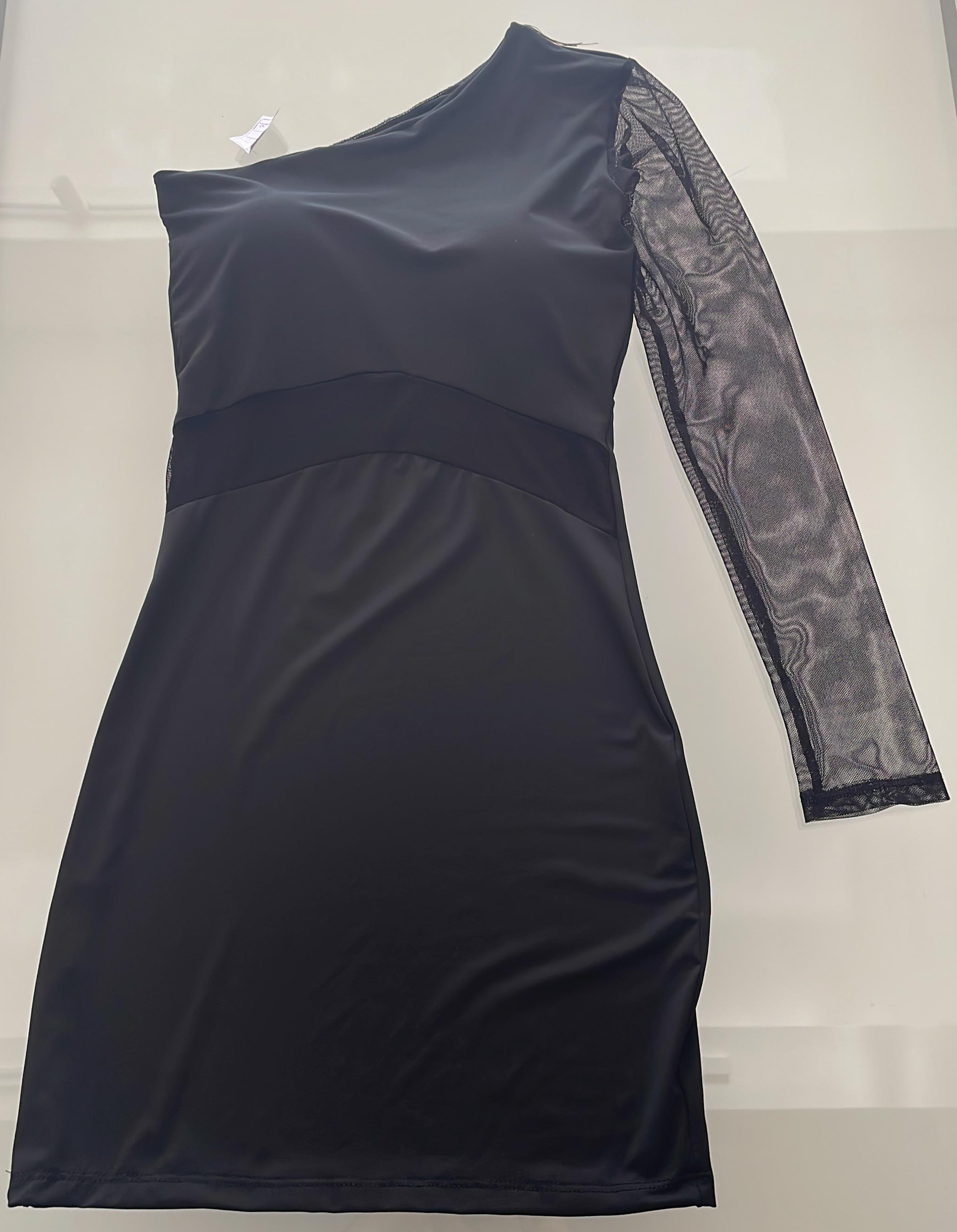 VESTIDO MANGA NULA TULE