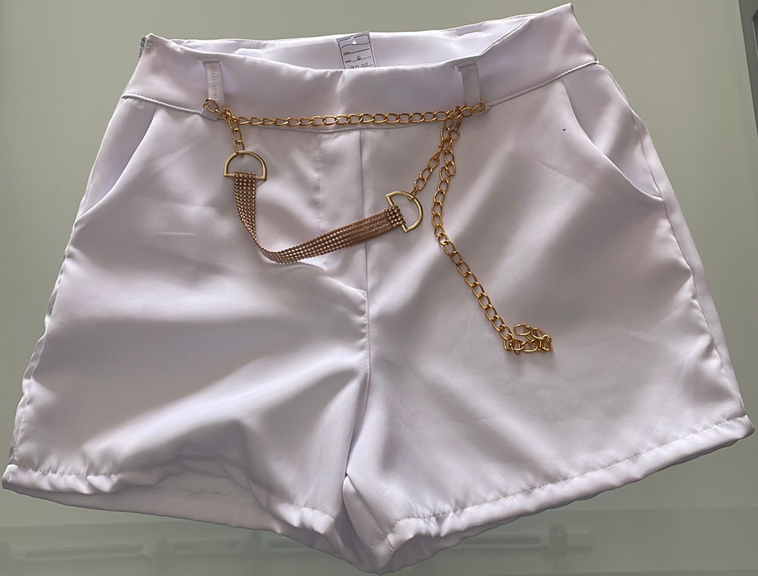 SHORT CORRENTE BRANCO