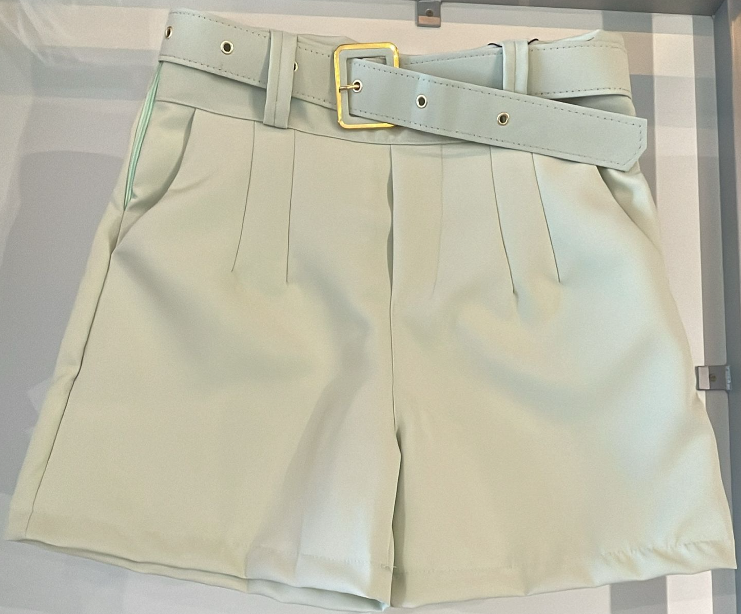 SHORT ALFAIATARIA CINTO