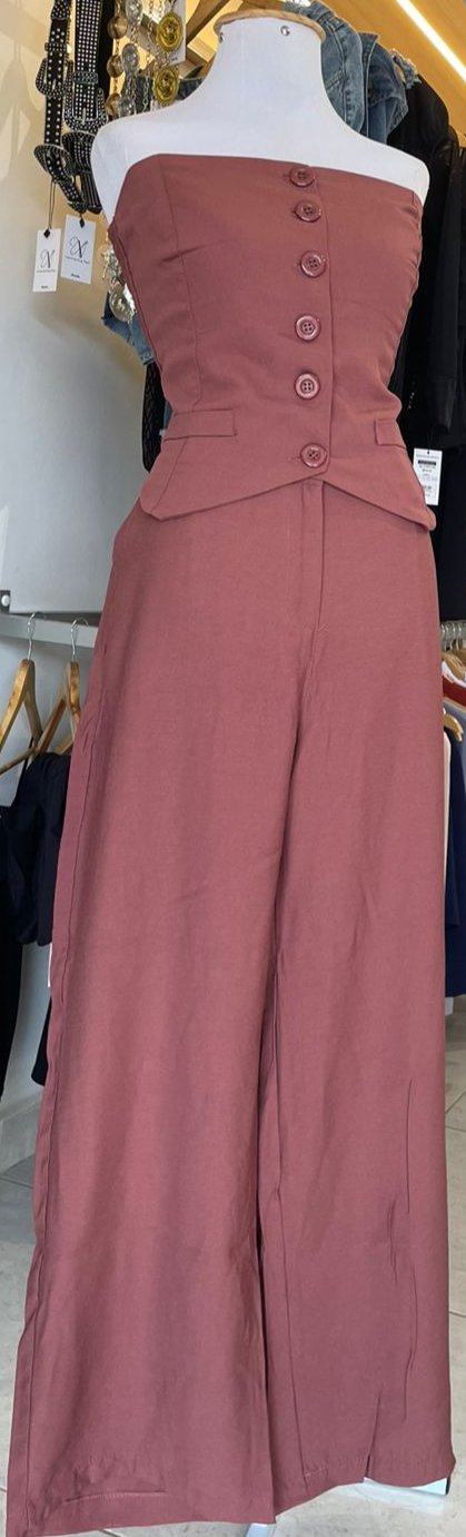 CONJUNTO CALÇA LINHO