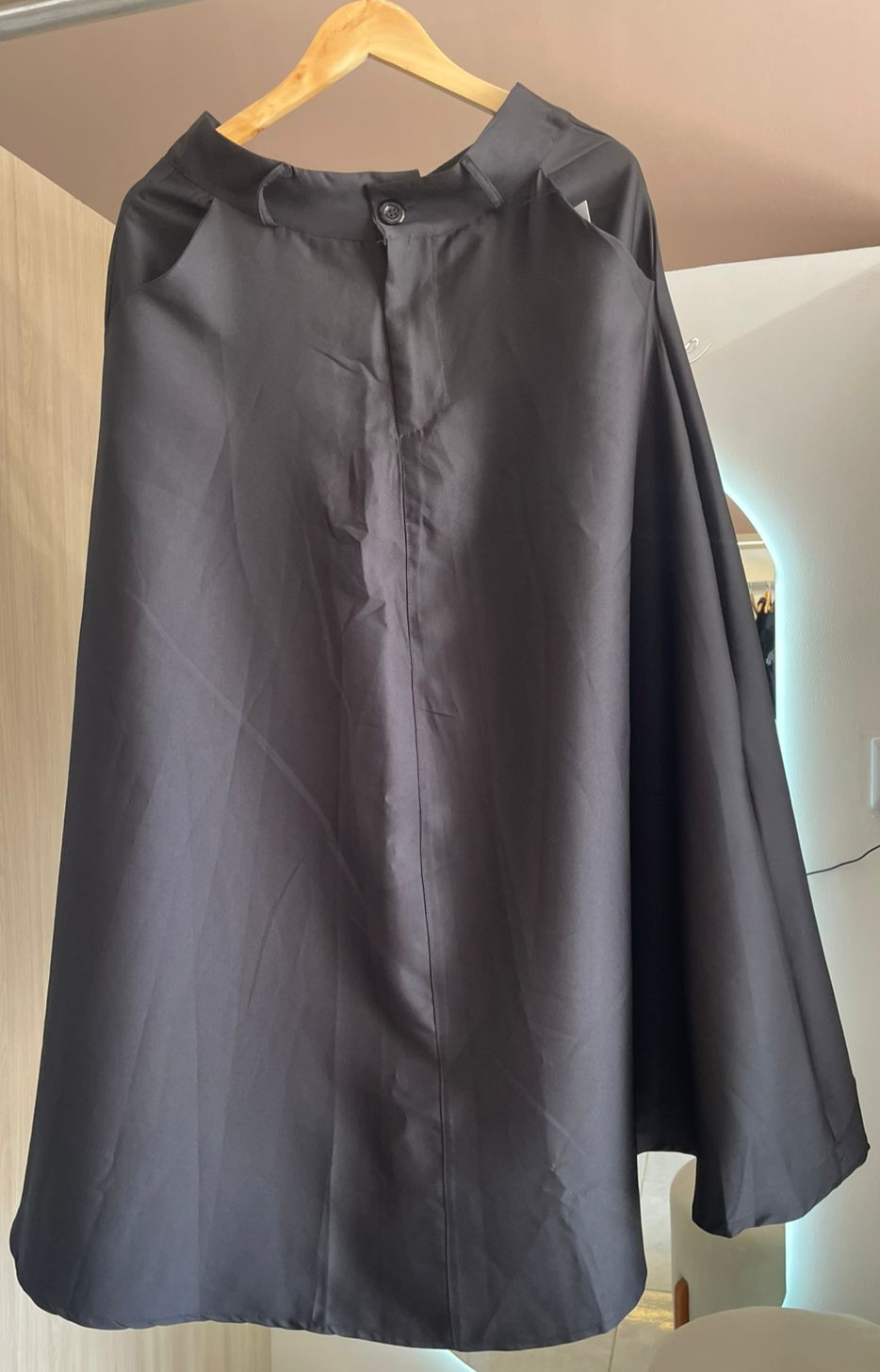 SAIA GODÊ MODA MODESTA PRETA