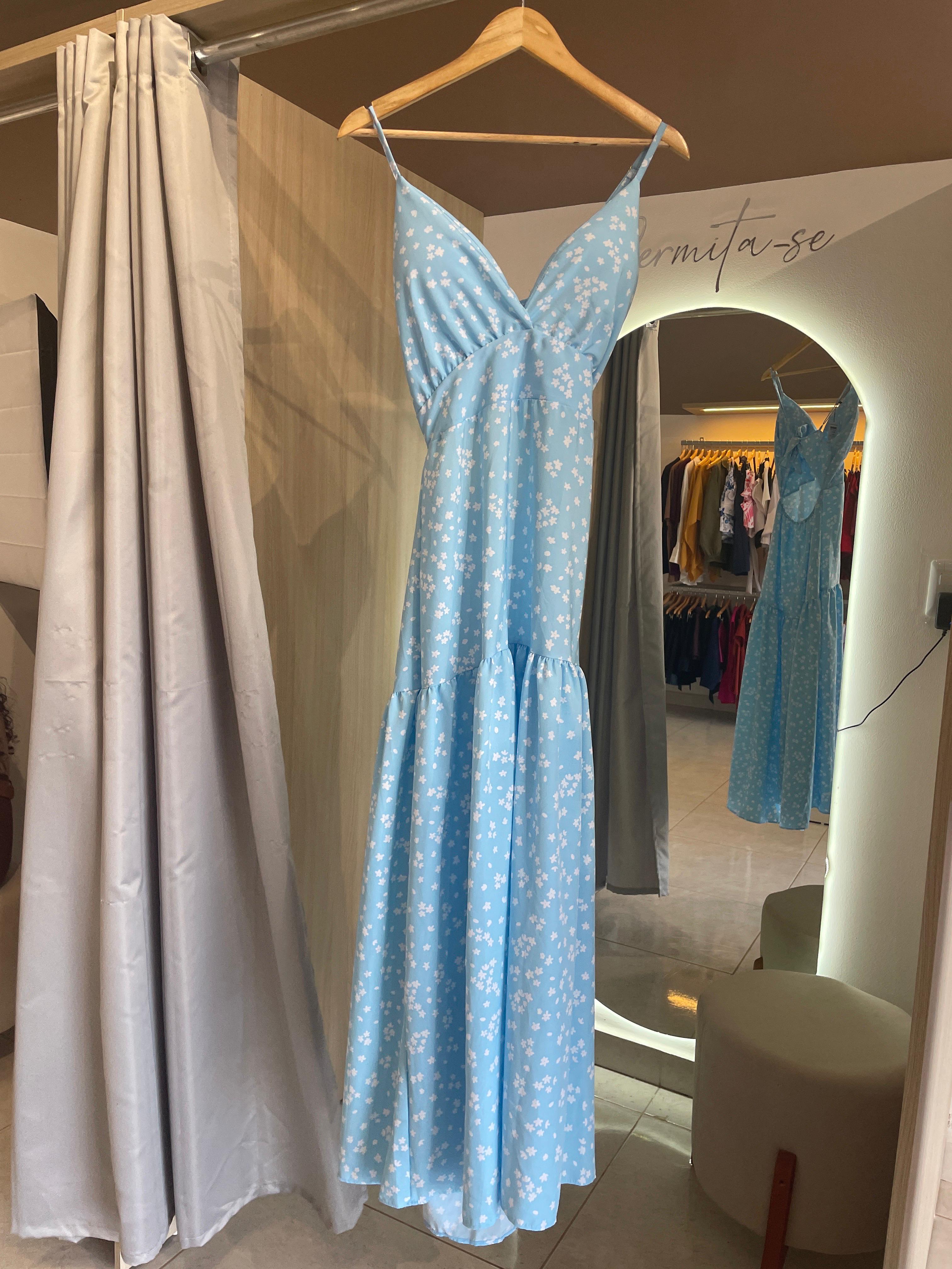 VESTIDO LONGO SEDINHA