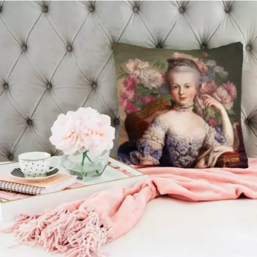 Coussin Marie Antoinette - Fleurs de Mai