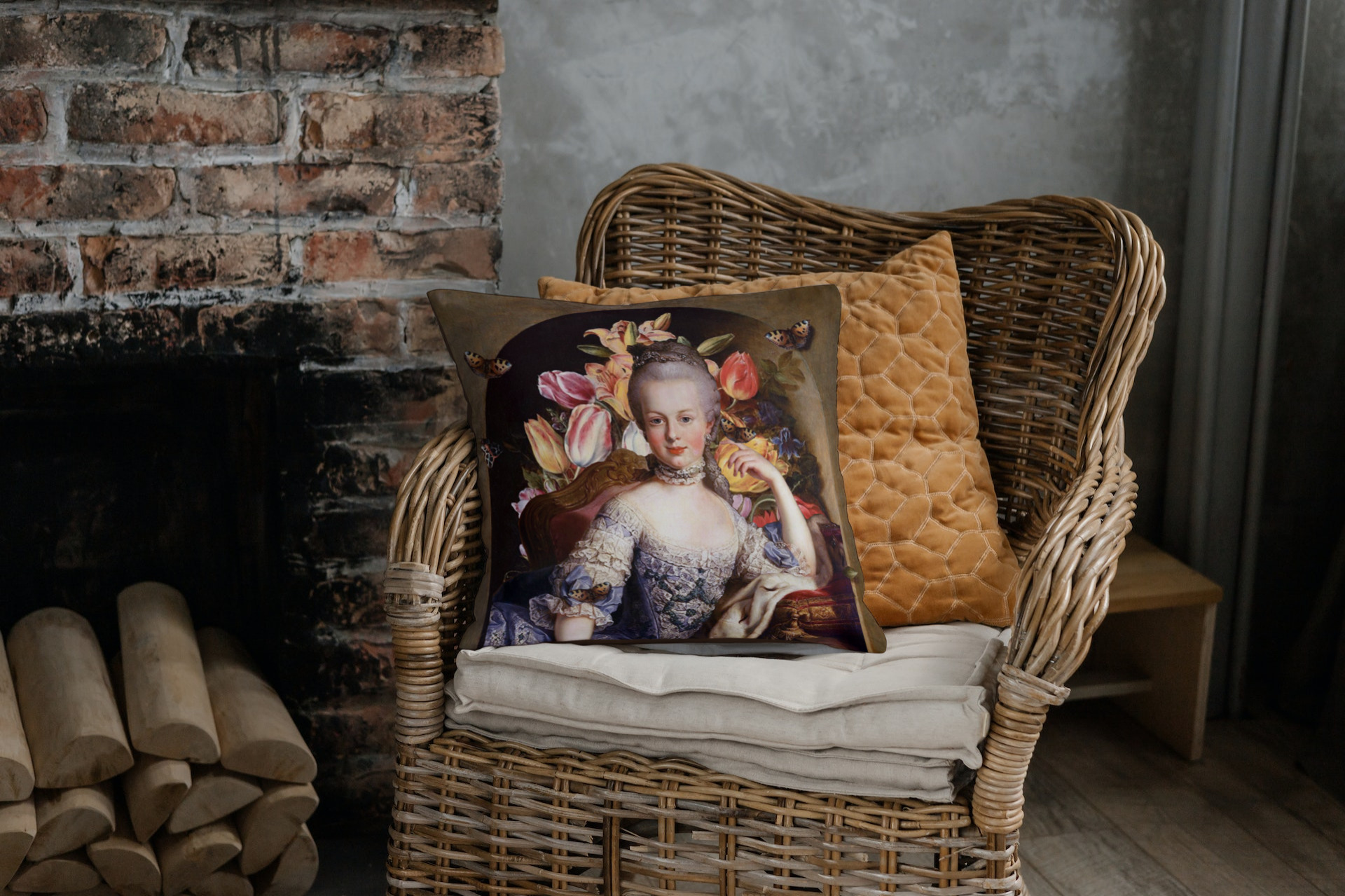Coussin Marie Antoinette - Boudoir secret
