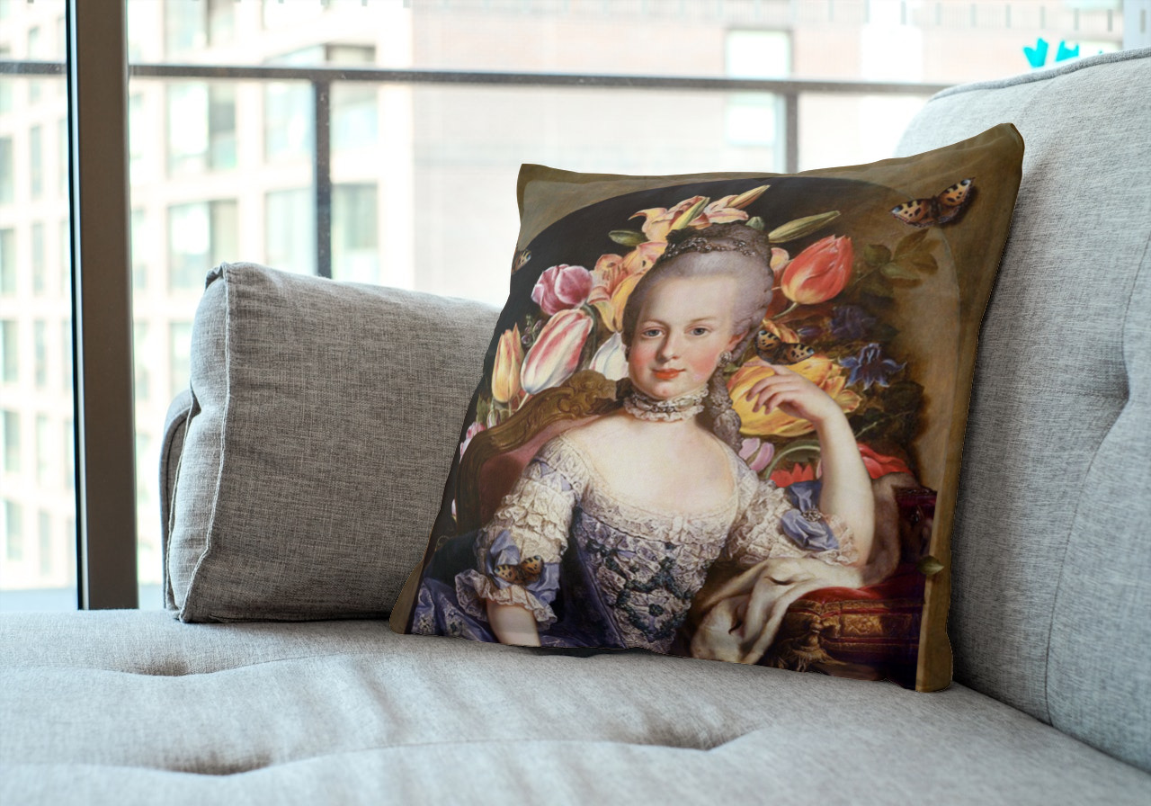 Coussin Marie Antoinette - Boudoir secret
