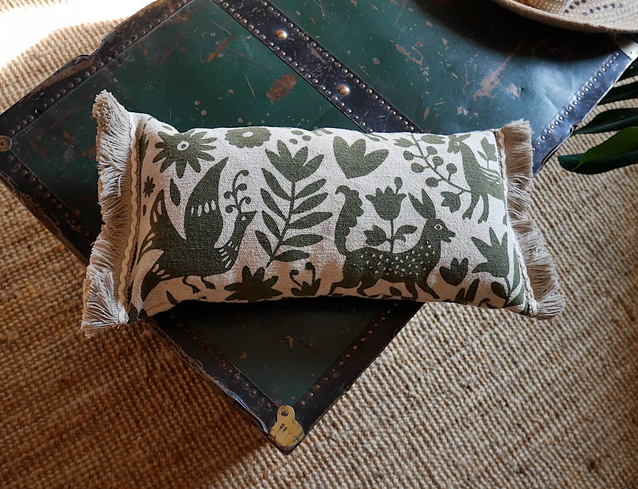 Coussin décoratif motif Nature Zen