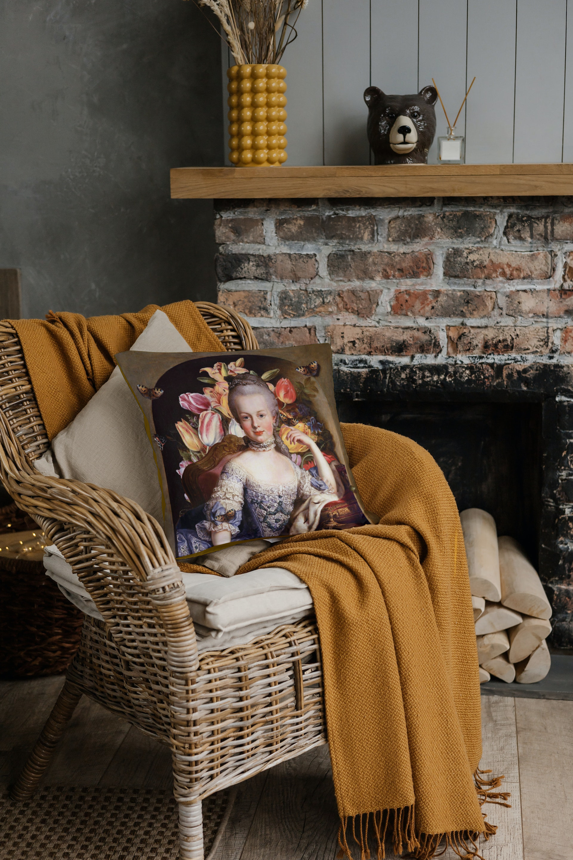 Coussin Marie Antoinette - Boudoir secret