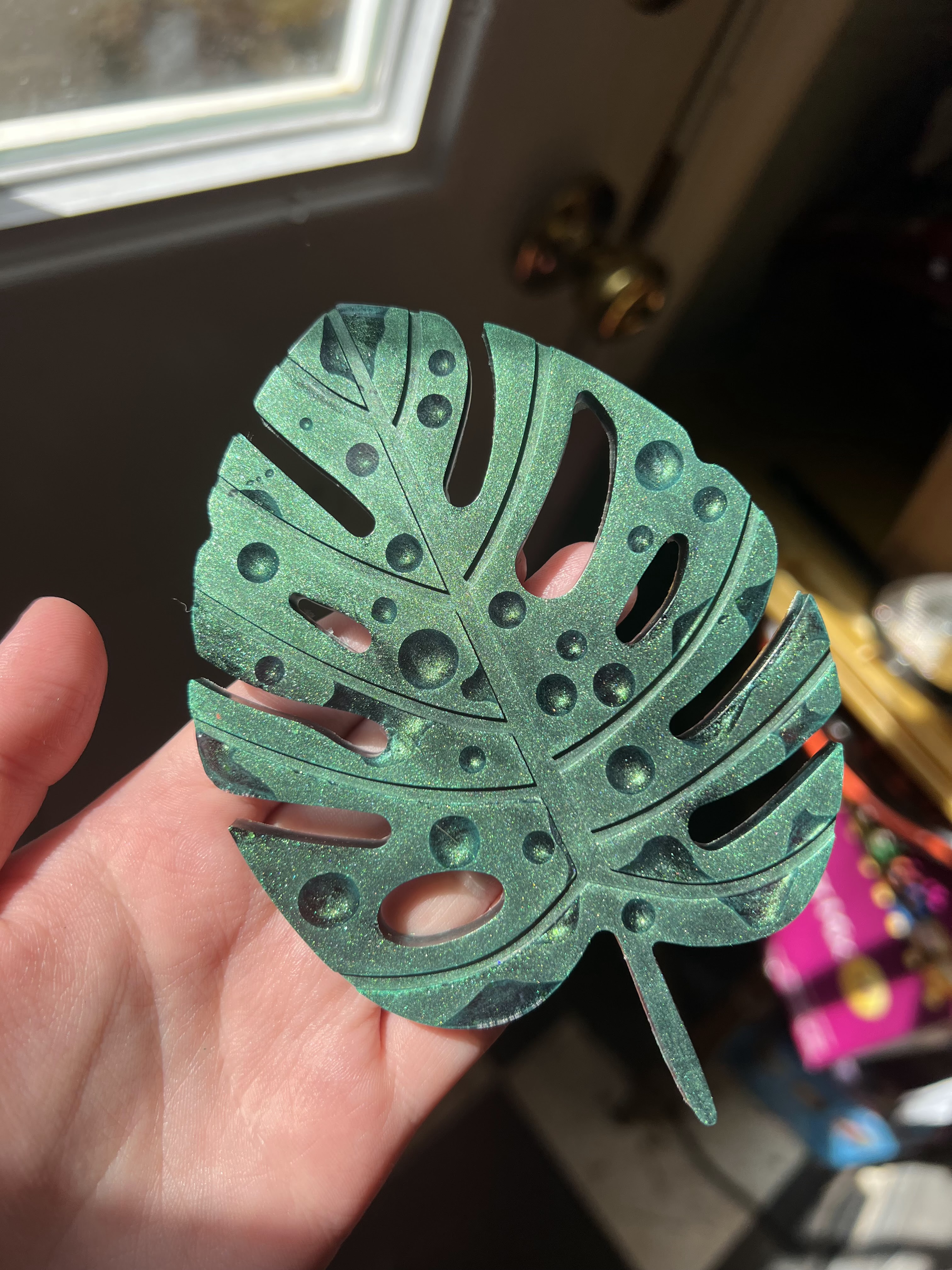 Monstera Leaf Magnet or Tray