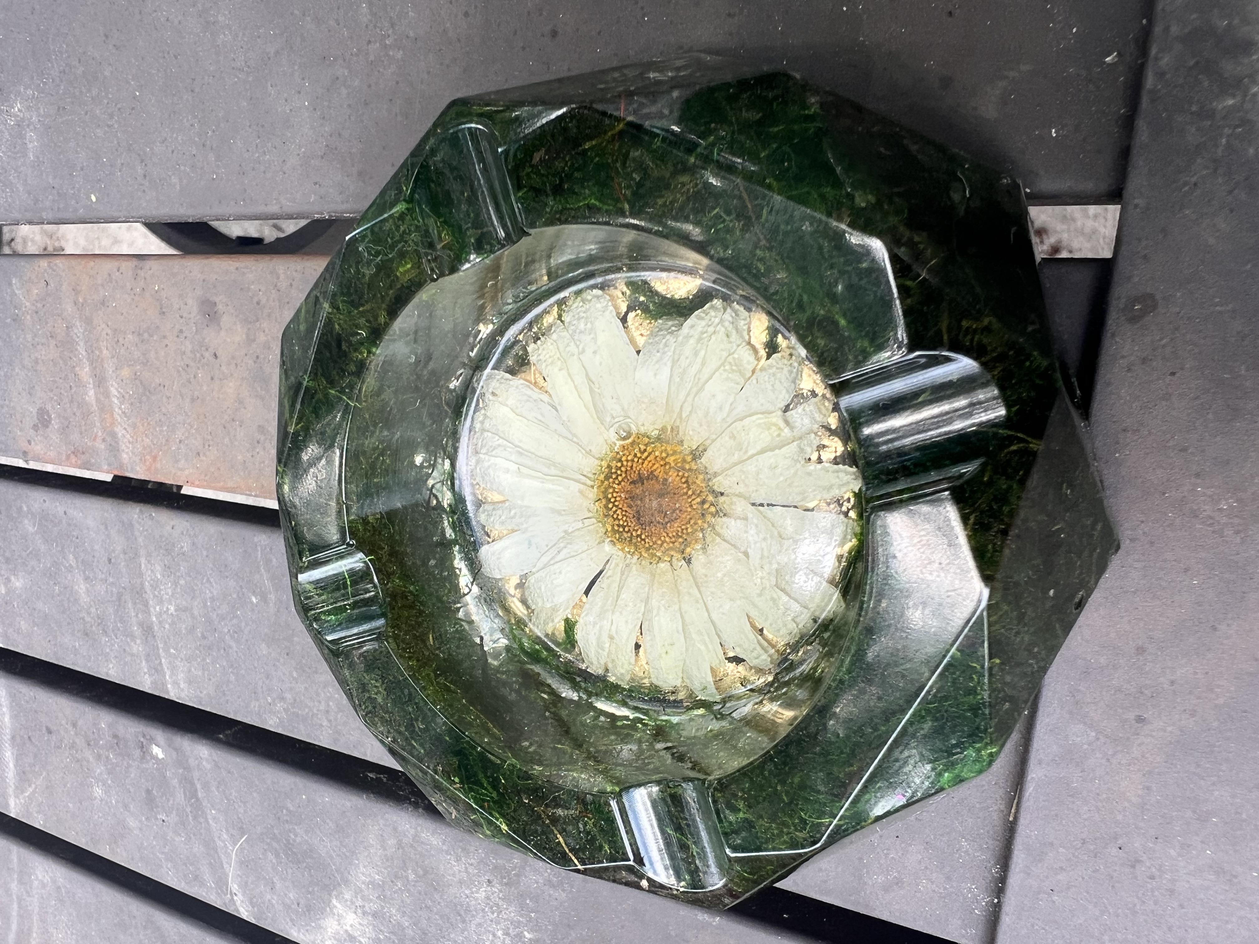 Handmade Resin Ashtrays