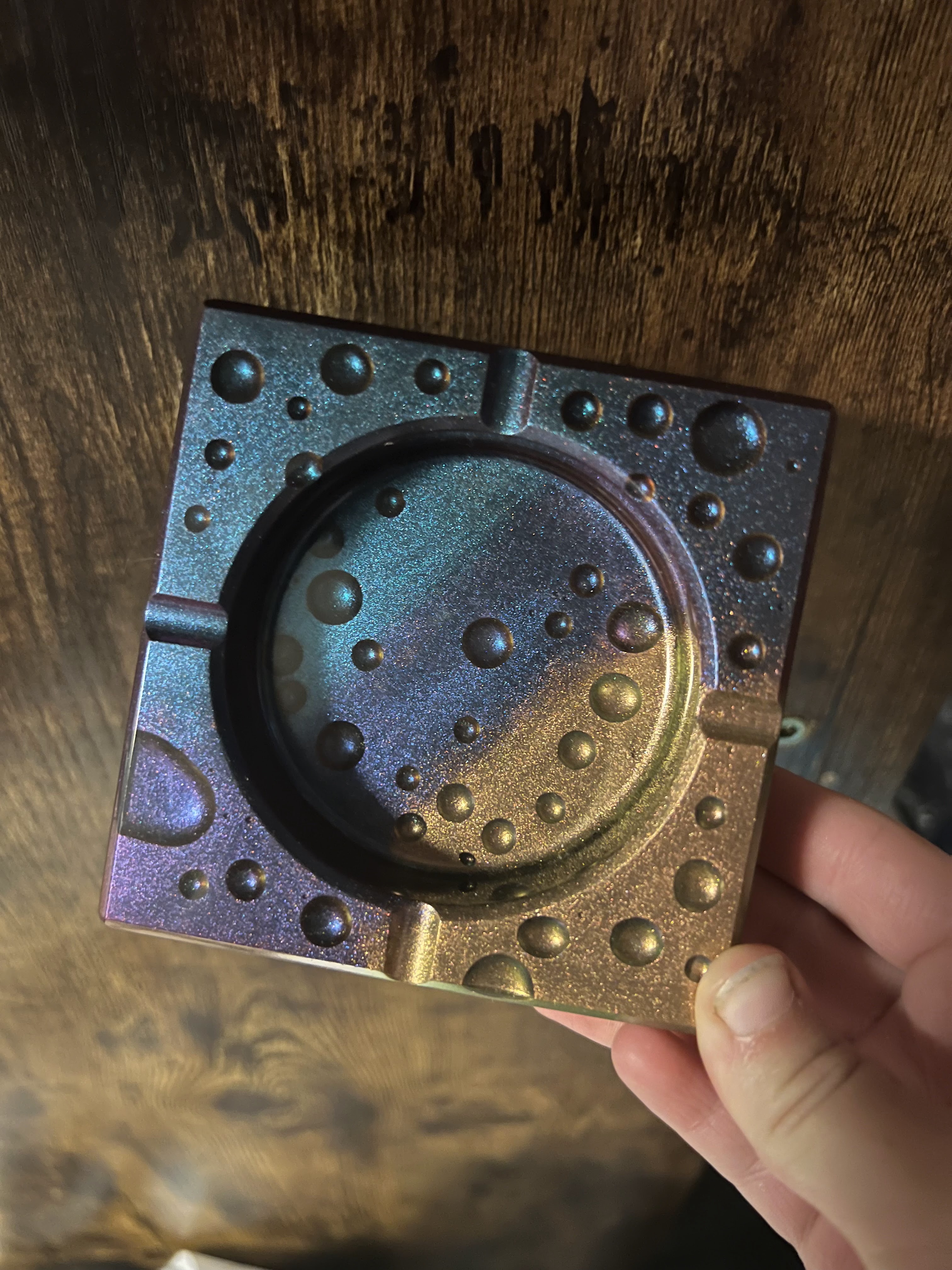 Handmade Resin Ashtrays